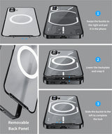 Aluminum Frame Matte Back Nothing Phone Case-Exoticase-Exoticase