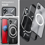 Aluminum Frame Matte Back Nothing Phone Case-Exoticase-Exoticase
