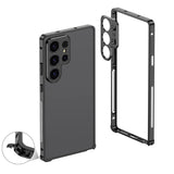 Aluminum Metal Bumper Frame Samsung Case-Exoticase-Samsung S25 Ultra-Black Vent-Exoticase