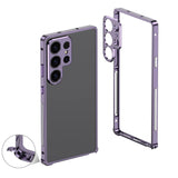Aluminum Metal Bumper Frame Samsung Case-Exoticase-Samsung S25 Ultra-Purple Vent-Exoticase