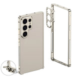 Aluminum Metal Bumper Frame Samsung Case-Exoticase-Samsung S25 Ultra-Gold Vent-Exoticase