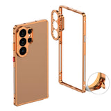 Aluminum Metal Bumper Frame Samsung Case-Exoticase-Samsung S26 Ultra-Orange Vent-Exoticase