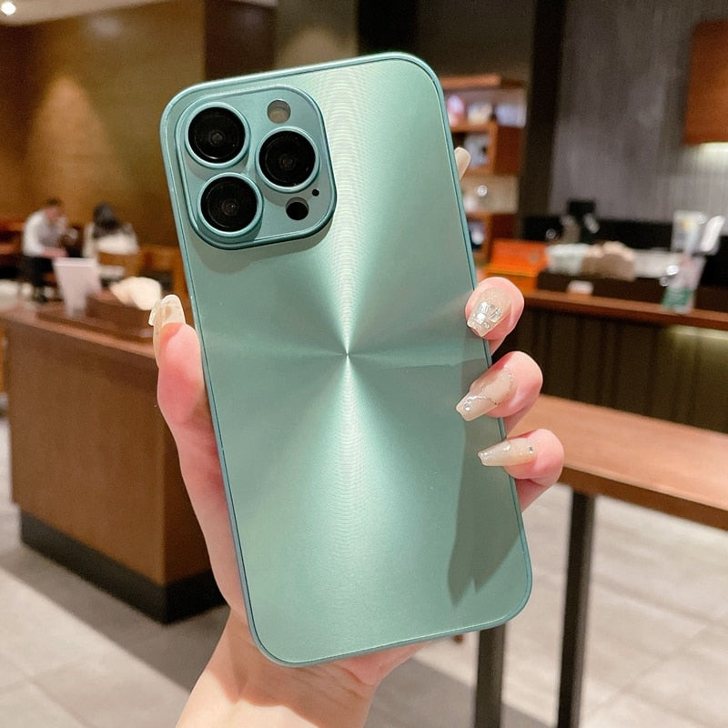 Angle Shine Apple iPhone Case-Exoticase-For iPhone 14 Pro Max-Green-