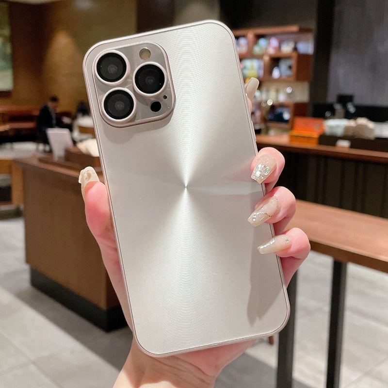 Angle Shine Apple iPhone Case-Exoticase-For iPhone 14 Pro Max-Gold-