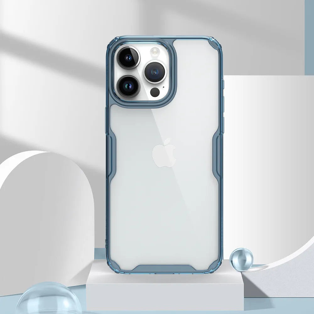 Anti-Drop iPhone Case with Airbag Corners, For iPhone 14 Plus / Blue Anti-Drop iPhone Case with Airbag Corners, For iPhone 14 Plus / Blue