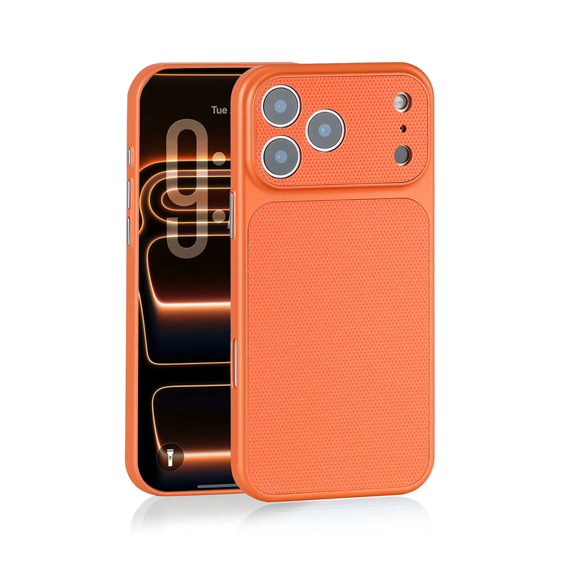 Anti-Slip Microdot Textured Grip iPhone Case, For iPhone 17 / Cosmic Orange Anti-Slip Microdot Textured Grip iPhone Case, For iPhone 17 / Cosmic Orange