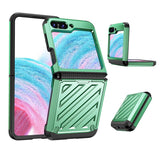 Armor Heavy Protection Case for Samsung Galaxy Z Flip-Exoticase-Z Flip 5-Green-
