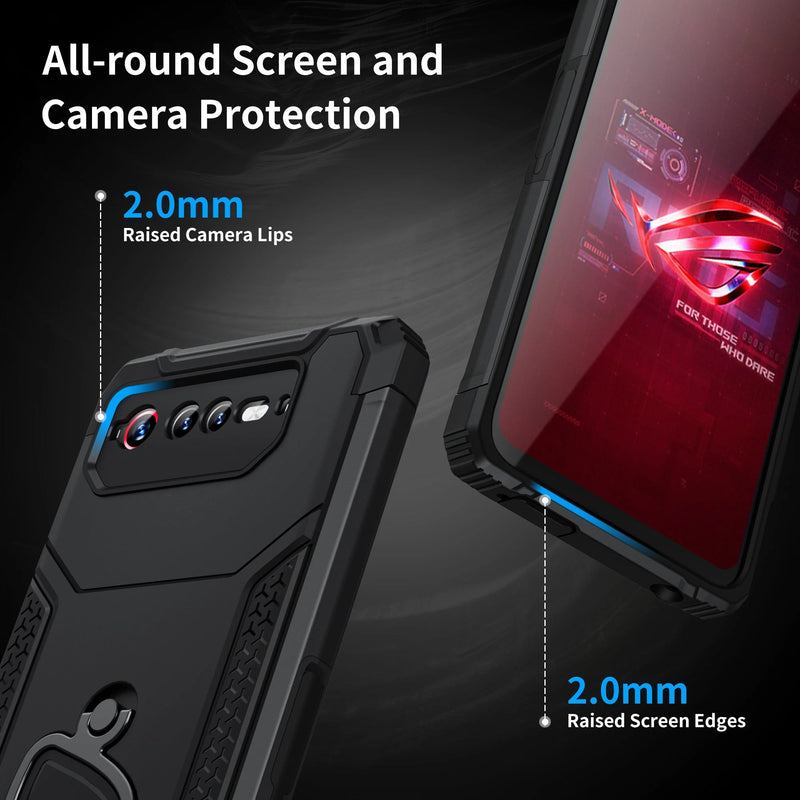 Armor Protect Asus ROG Phone Case with Kickstand-Exoticase-Exoticase