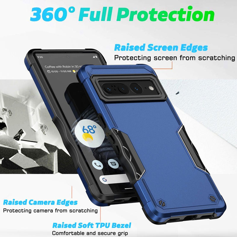 Armor Shockproof Google Pixel Phone Case-Exoticase-