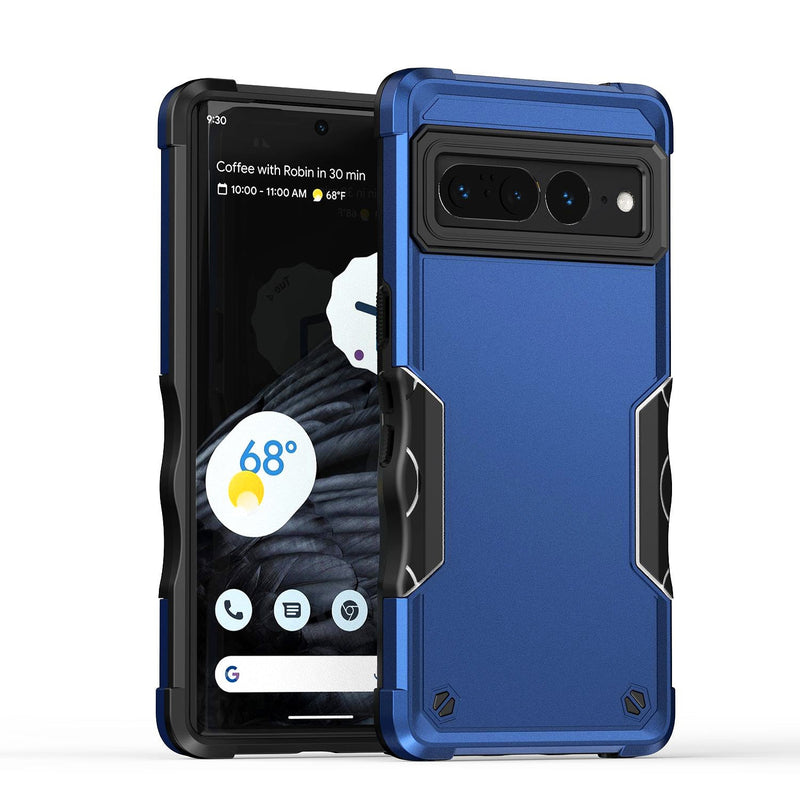 Armor Shockproof Google Pixel Phone Case-Exoticase-For Pixel 7 Pro-Blue-