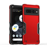 Armor Shockproof Google Pixel Phone Case-Exoticase-For Pixel 7 Pro-Red-