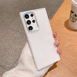 Armor Shockproof Matte Clear Samsung Case-Exoticase-For Samsung S23 Ultra-White-