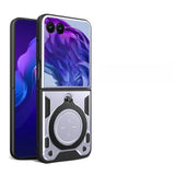 ArmorGuard Large Ring Motorola Razr Case-Exoticase-For Razr Ultra 2026-Silver-Exoticase