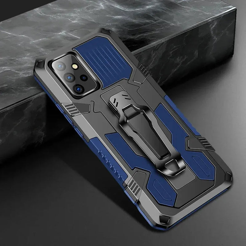 ArmorGuard Samsung Phone Case With Clip-Exoticase-For Samsung S25 Ultra-Blue-Exoticase
