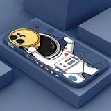 Astronaut Camera Play iPhone Case-Exoticase-For iPhone 11 Pro-Blue 2-Exoticase