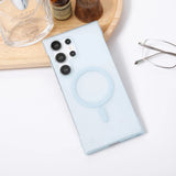 BarelyThere Matte Slim Lightweight Samsung Case-Exoticase-Glacier Blue-Galaxy S26 Ultra-Exoticase