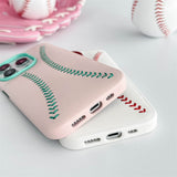 Baseball Knit Apple iPhone Case-Exoticase-