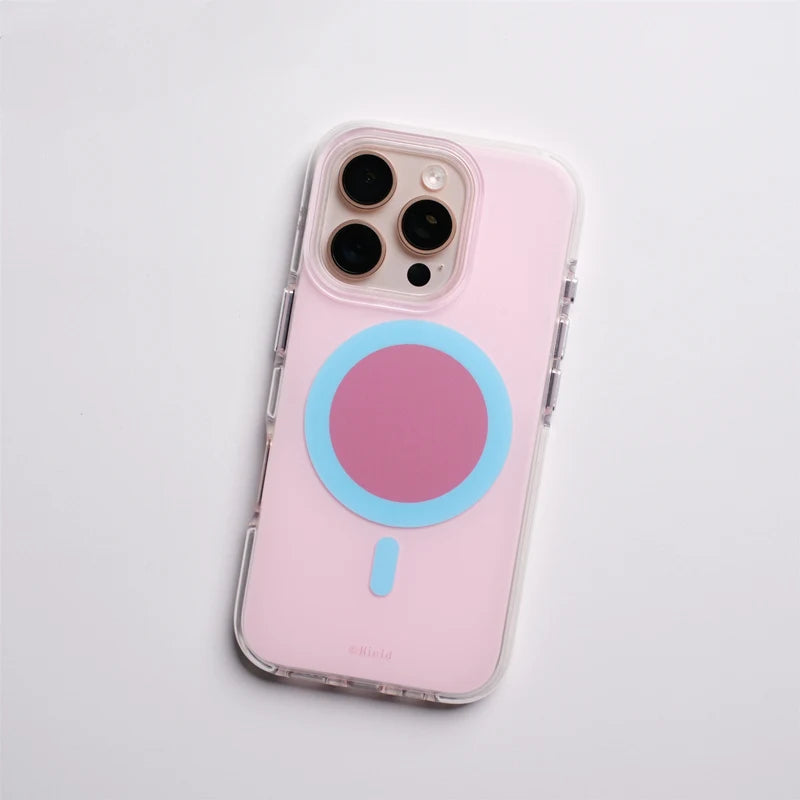 BubbleTone Aesthetic MagSafe iPhone Case-Exoticase-For iPhone 16 Pro Max-C-Exoticase
