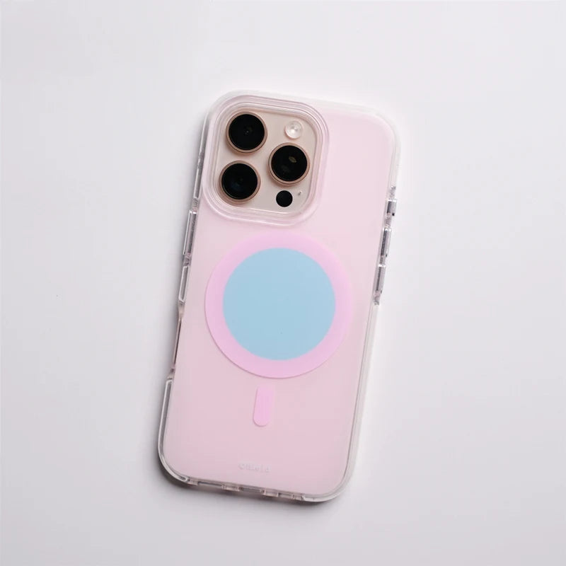 BubbleTone Aesthetic MagSafe iPhone Case-Exoticase-For iPhone 16 Pro Max-E-Exoticase