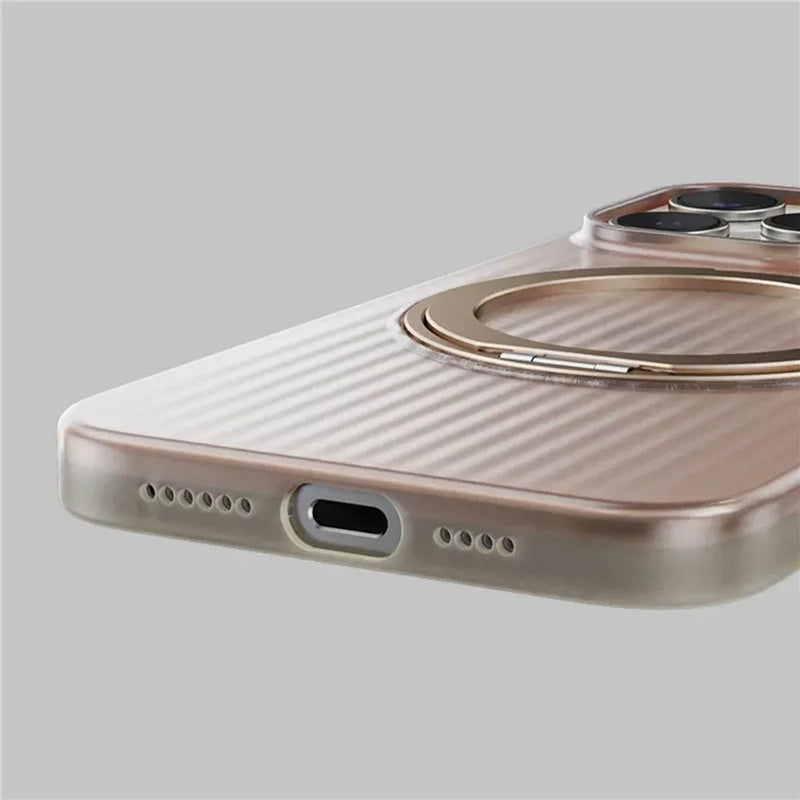 BumpWaves 360° Rotating Metal Ring iPhone Case-Exoticase-Exoticase