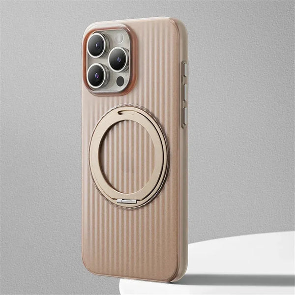 BumpWaves 360° Rotating Metal Ring iPhone Case-Exoticase-Exoticase