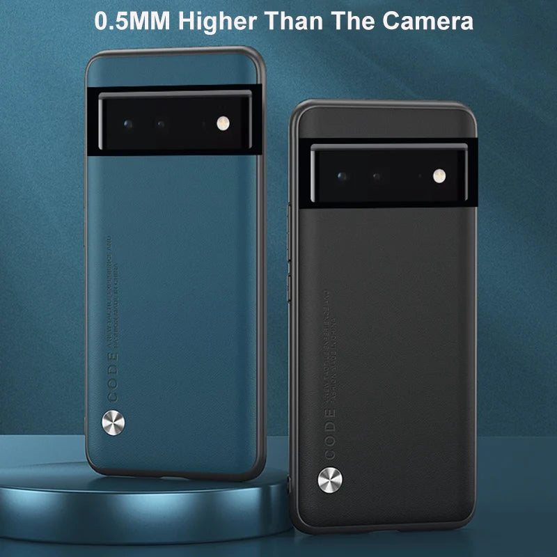 CODE Smooth PU Leather Google Pixel Case-Exoticase-Exoticase