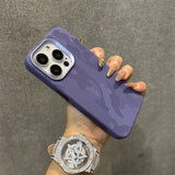 Camouflage Magsafe Apple iPhone Case - Exoticase - For iPhone 15 Pro Max / Lavender