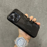Camouflage Magsafe Apple iPhone Case - Exoticase - For iPhone 15 Pro Max / Black
