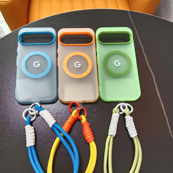 CandyMatte MagSafe Google Pixel Case with Lanyard-Exoticase-Exoticase