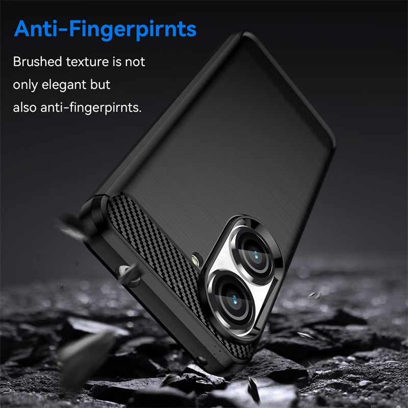 Carbon Brushed Case for ASUS Zenfone-Exoticase-