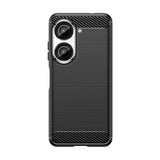 Carbon Brushed Case for ASUS Zenfone-Exoticase-For Asus Zenfone 10-Black-