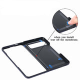 Carbon Pattern Wallet Case for Google Pixel Fold-Exoticase-