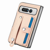 Carbon Pattern Wallet Case for Google Pixel Fold-Exoticase-