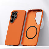 CarbonGrid Premium Aramid Pattern Samsung Case-Exoticase-Orange-Samsung S26 Ultra-Exoticase
