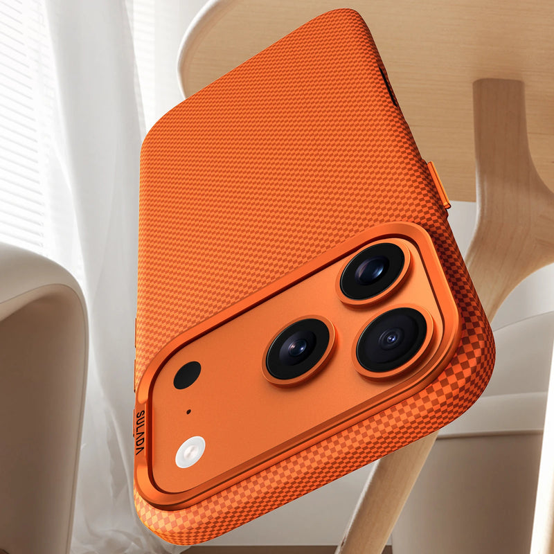 CarbonGrid Premium Aramid Pattern iPhone Case-Exoticase-Exoticase