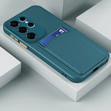 Card Holder Samsung Case-Exoticase-For S26 Ultra-Dark Green-Exoticase