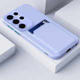 Card Holder Samsung Case-Exoticase-For S26 Ultra-Purple-Exoticase