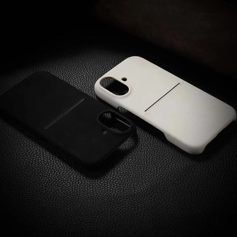 Card Pocket Sheepskin Leatherette iPhone Case-Exoticase-Exoticase