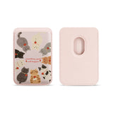 Cat Santuary MagSafe Phone Wallet-Exoticase-Pink 2-Exoticase