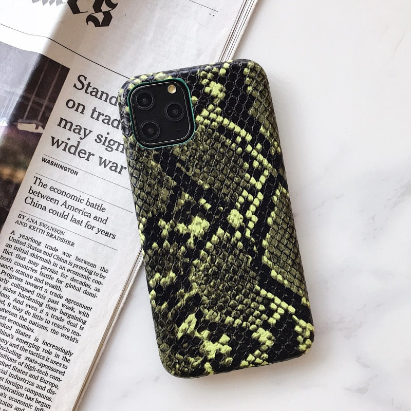 Chic Snakeskin Texture Apple iPhone Case – Exoticase Chic Snakeskin Texture Apple iPhone Case – Exoticase