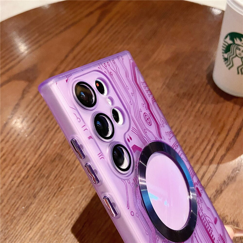 Circuit Board Wireless Charging Case for Samsung Galaxy-Exoticase-Exoticase
