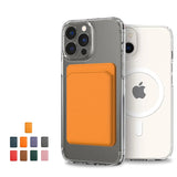 Classic Clear MagSafe iPhone Case With Leather Wallet-Exoticase-Exoticase