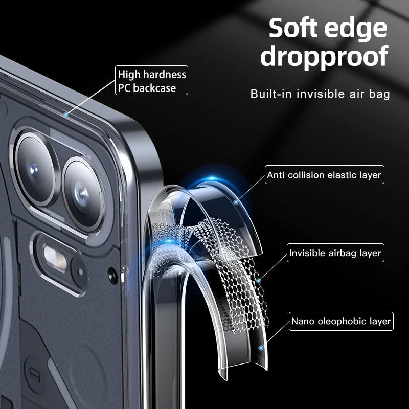 Classic MatteClear Magnetic Nothing Phone Case-Exoticase-Exoticase