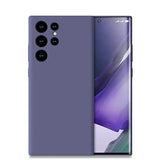 Classic Original Liquid Silicone Samsung Case-Exoticase-For Samsung Galaxy S24-Gray-Exoticase