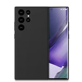 Classic Original Liquid Silicone Samsung Case-Exoticase-For Samsung Galaxy S24-Black-Exoticase