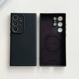 Classic Original Liquid Silicone Samsung Case-Exoticase-For Samsung Galaxy S26 Ultra-Black-Exoticase