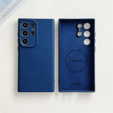 Classic Original Liquid Silicone Samsung Case-Exoticase-For Samsung Galaxy S26 Ultra-Dark Blue-Exoticase