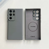 Classic Original Liquid Silicone Samsung Case-Exoticase-For Samsung Galaxy S26 Ultra-Gray-Exoticase