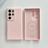 Classic Original Liquid Silicone Samsung Case-Exoticase-For Samsung Galaxy S26 Ultra-Pink-Exoticase