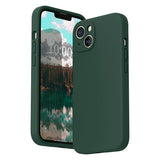 Classic Original Liquid Silicone iPhone Case-Exoticase-For iPhone 14 Pro Max-Dark Green-